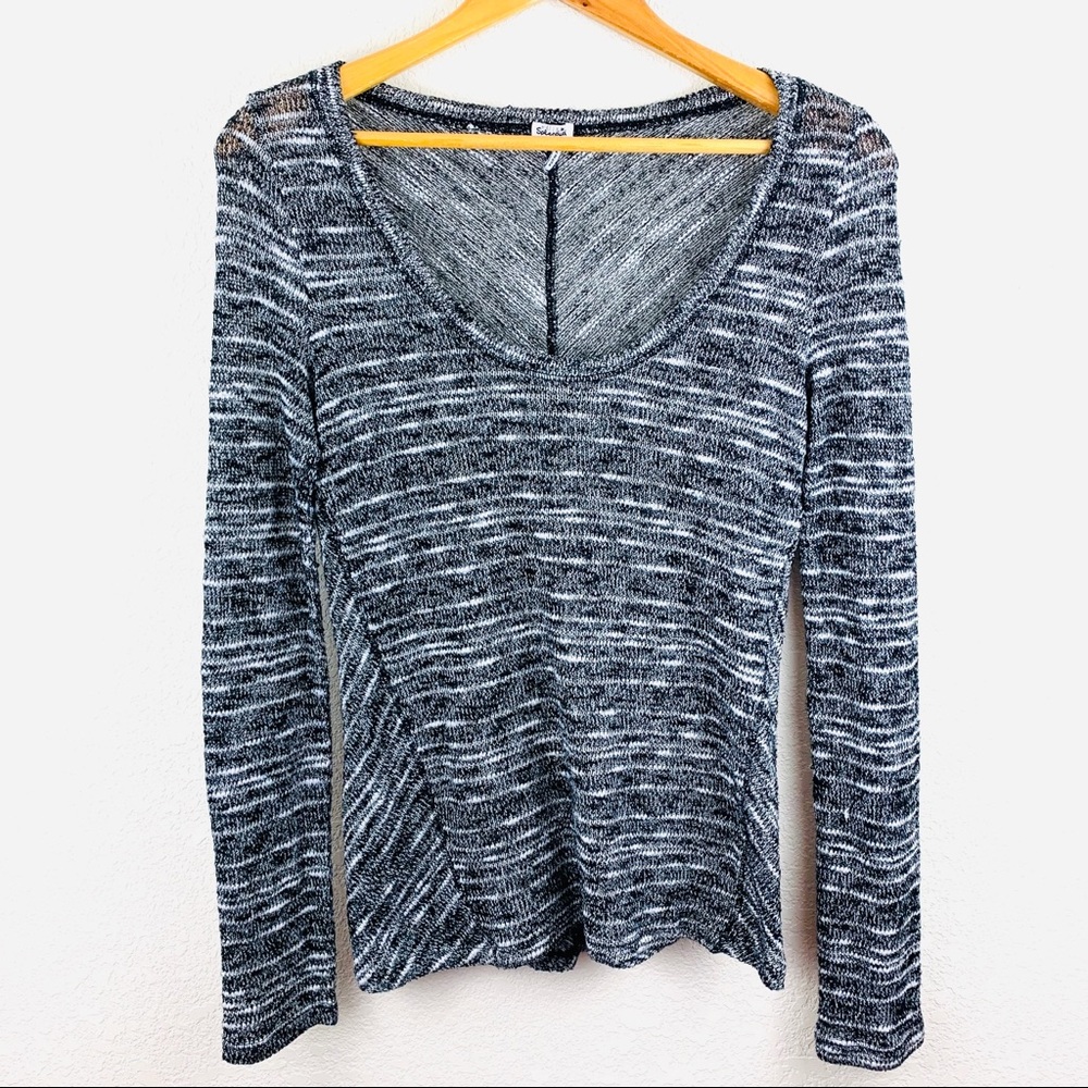 Splendid Multicolor Long Sleeve Knit Sweater M